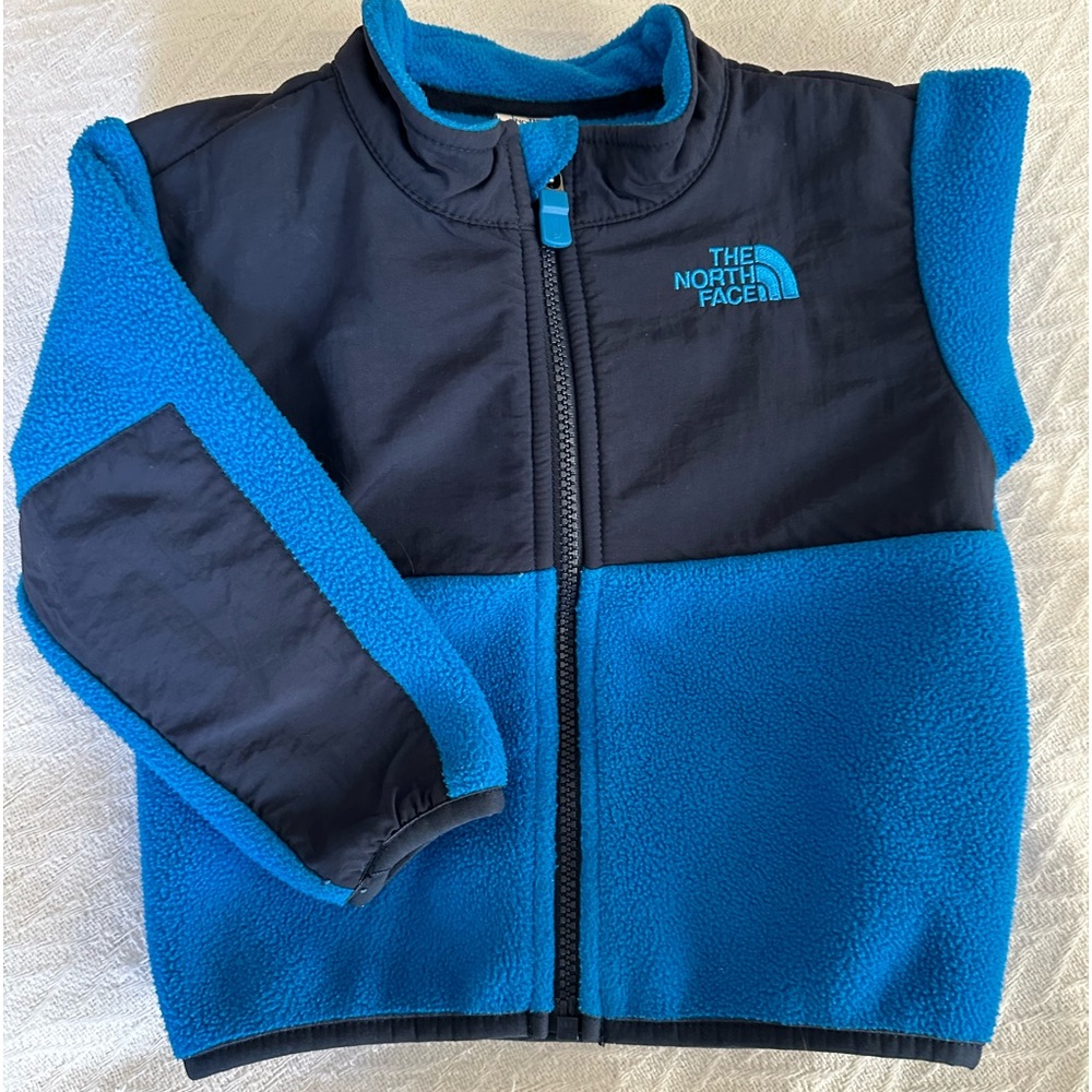 North Face Kids Blue Denali Fleece Jacket - 12-18 mos